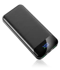 KLIFE 고속충전 대용량 보조배터리 10000mAh 20000mAh PD 22.5W QC3.0 잔량표시, 블랙-10000mah